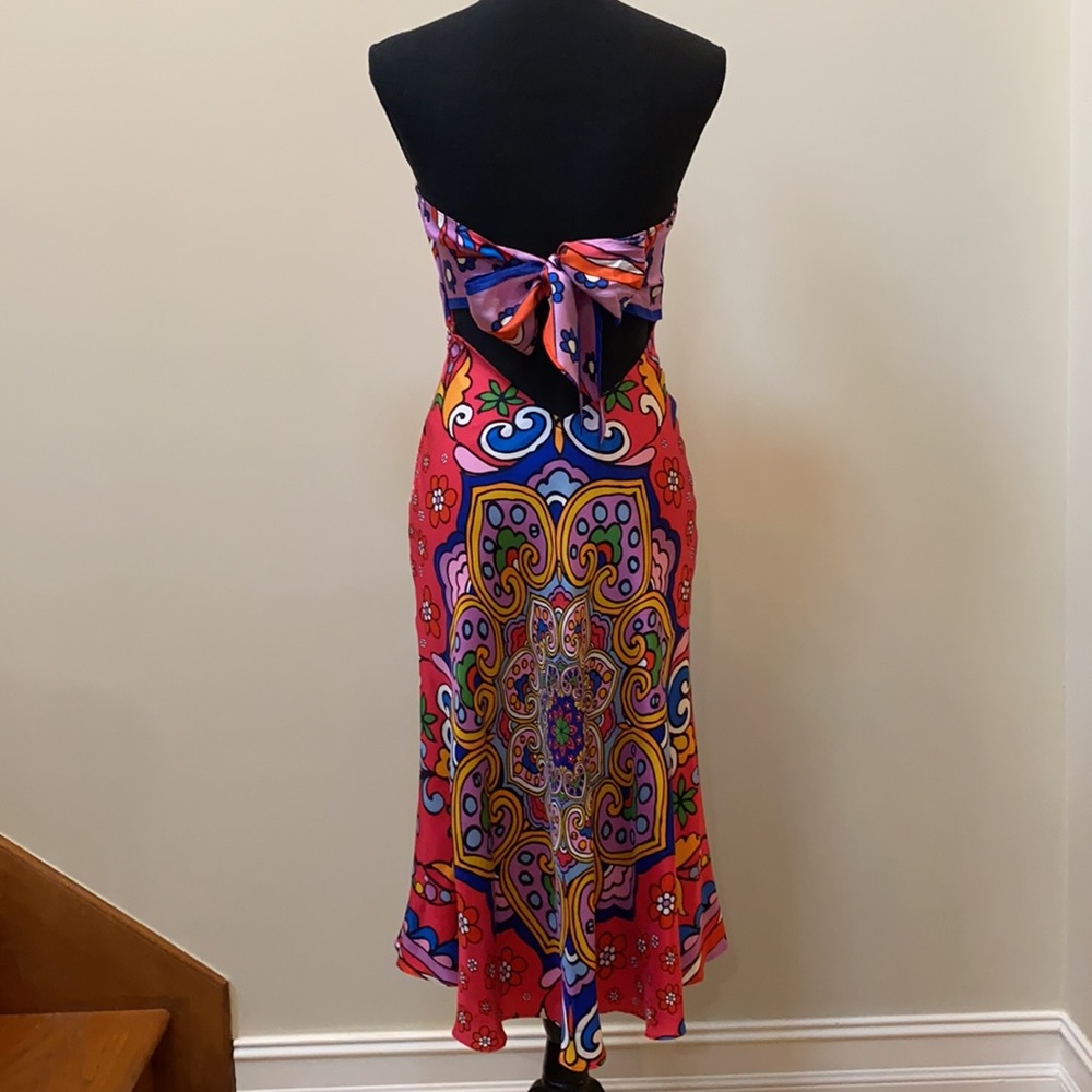 HOST PICK!!! Nicole Miller Studio strapless silk dress - Picture 2 of 6